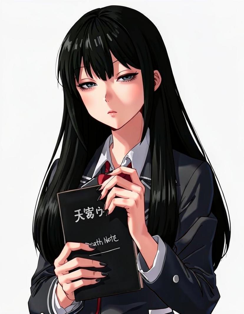 Yuki Hoshiro, a Death Note OC made on GenTube