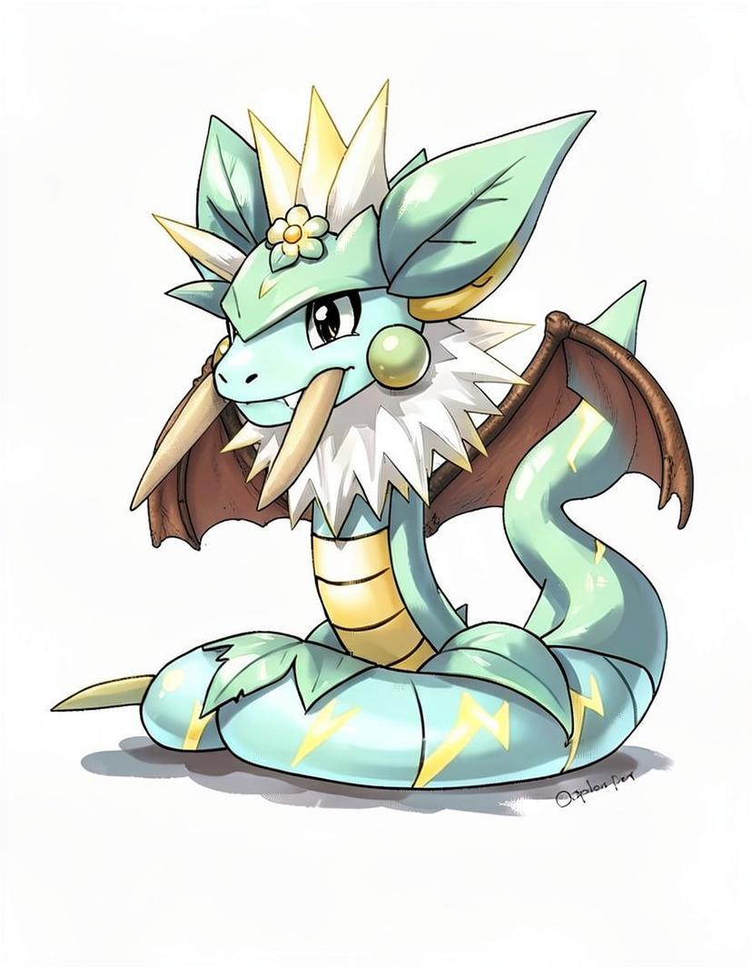 Mosscoil, a Pokemon OC made on GenTube