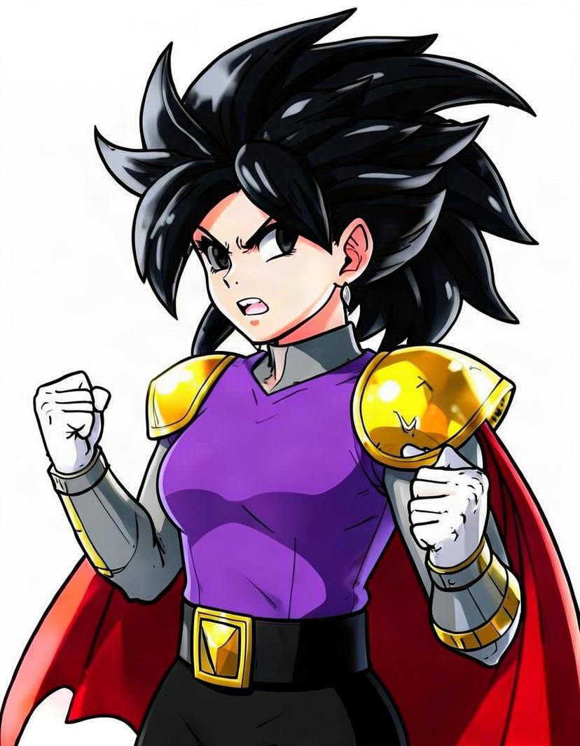 Razae, a Dragon Ball OC made on GenTube
