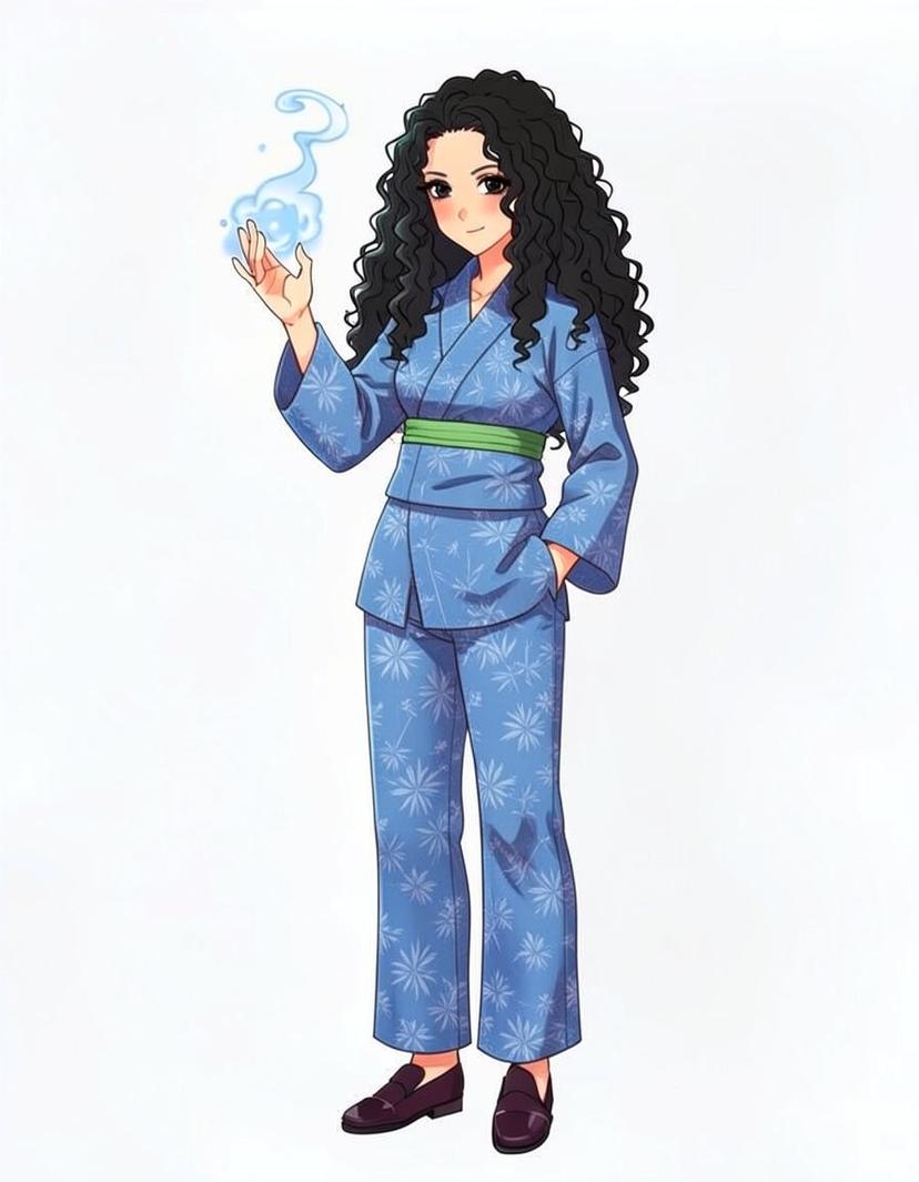 Mio Shiraishi, a Jujutsu Kaisen OC made on GenTube