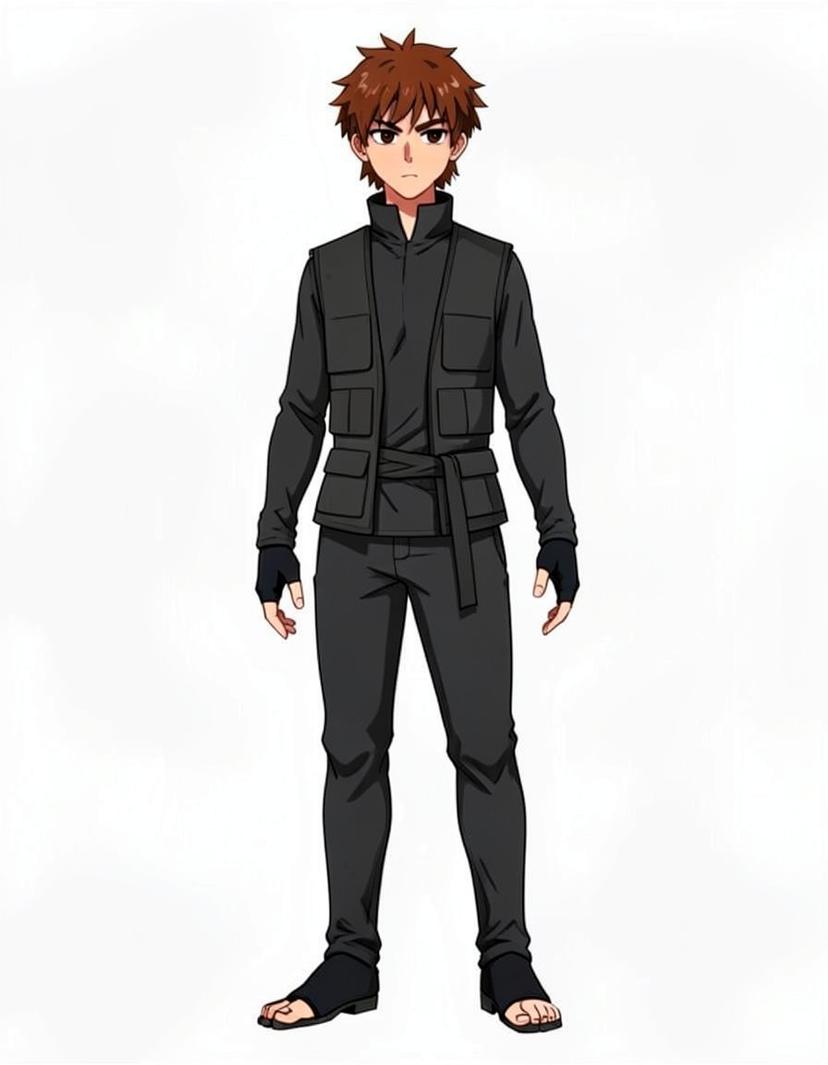 REN, a Naruto OC made on GenTube