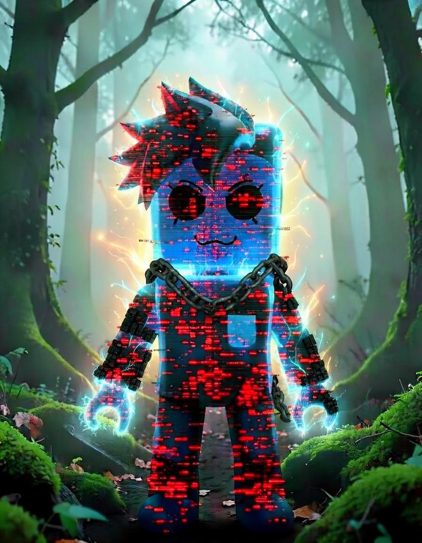Fallen spawn god, a Forsaken OC made on GenTube