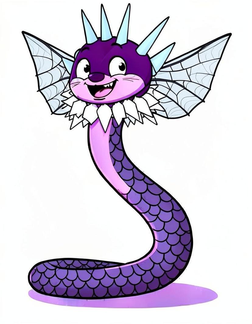 Aqua Crest, a Pokemon OC made on GenTube