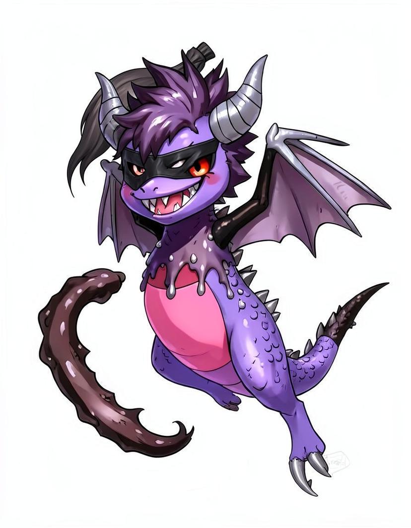 Phantbat, a Pokemon OC made on GenTube