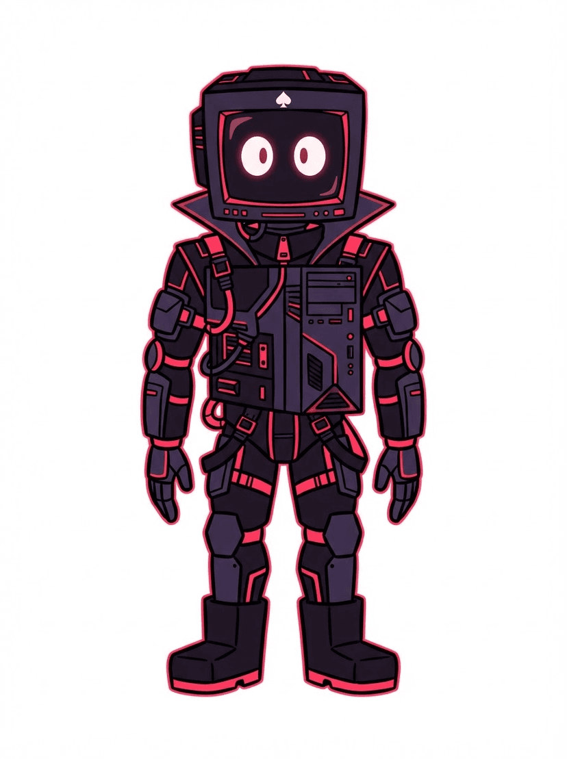 Aubron, a Deltarune OC made on GenTube