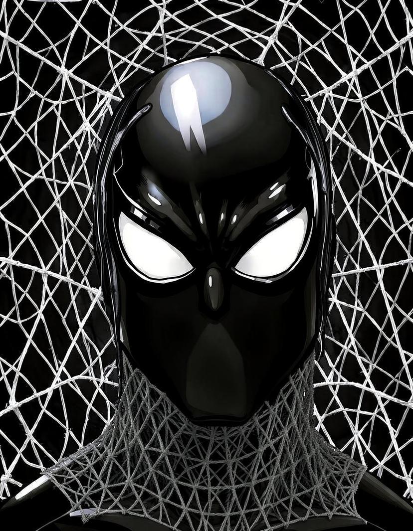 Symbiote Spider-Man II, a Spider Man OC made on GenTube