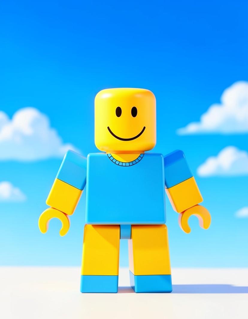 Noob, a Roblox OC made on GenTube