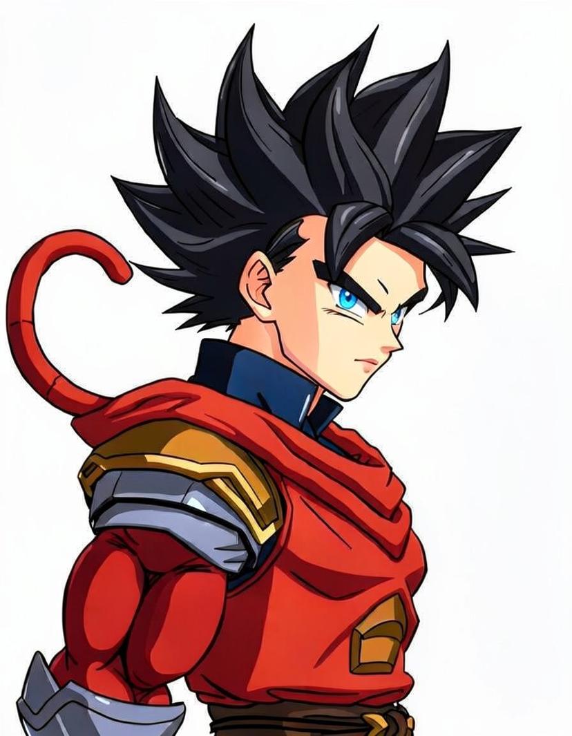 Jicama, a Dragon Ball OC made on GenTube