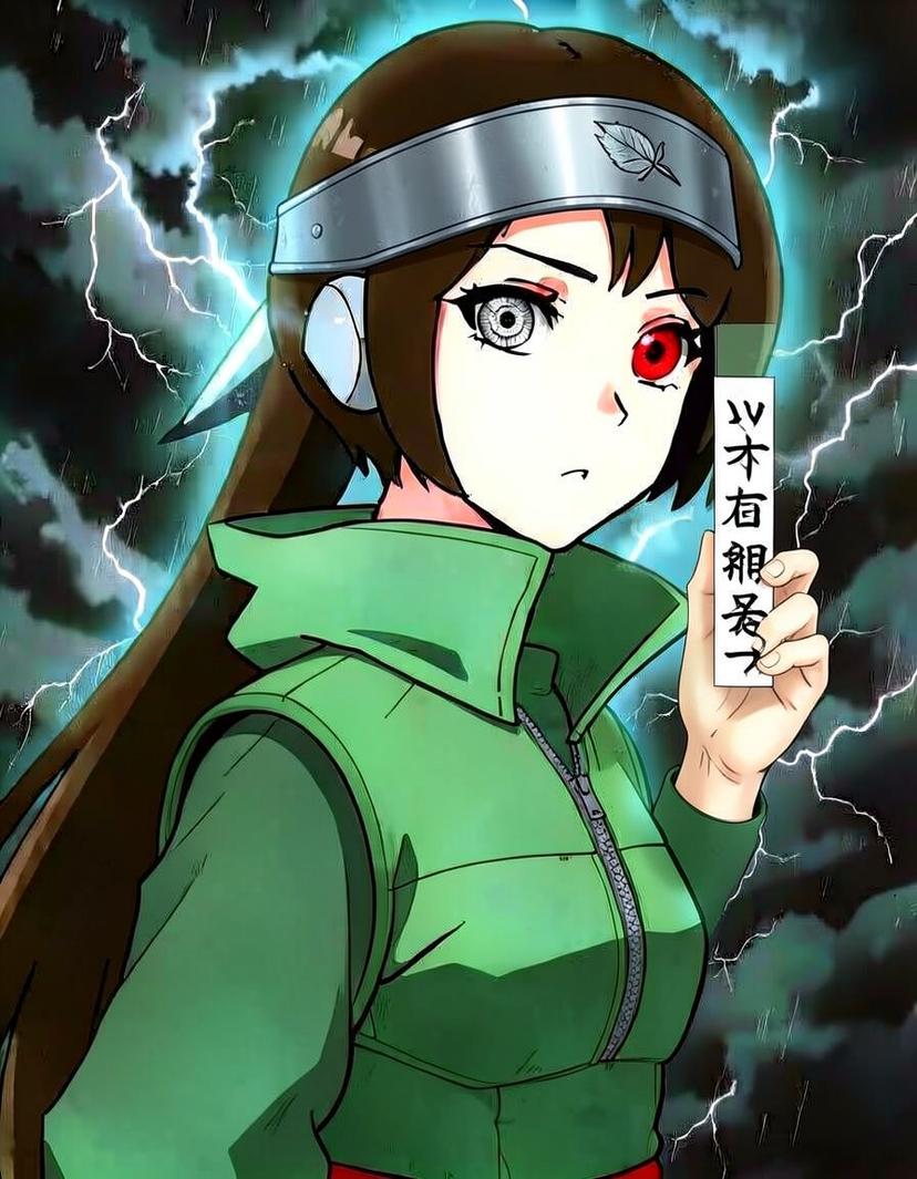 Uchiha Hyúga Itana, a Naruto OC made on GenTube