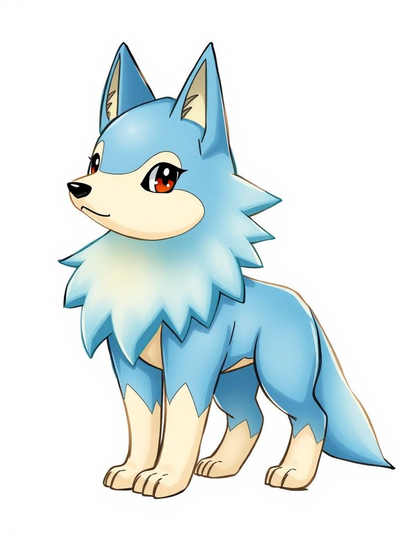 Zephylupe, a Pokemon OC made on GenTube