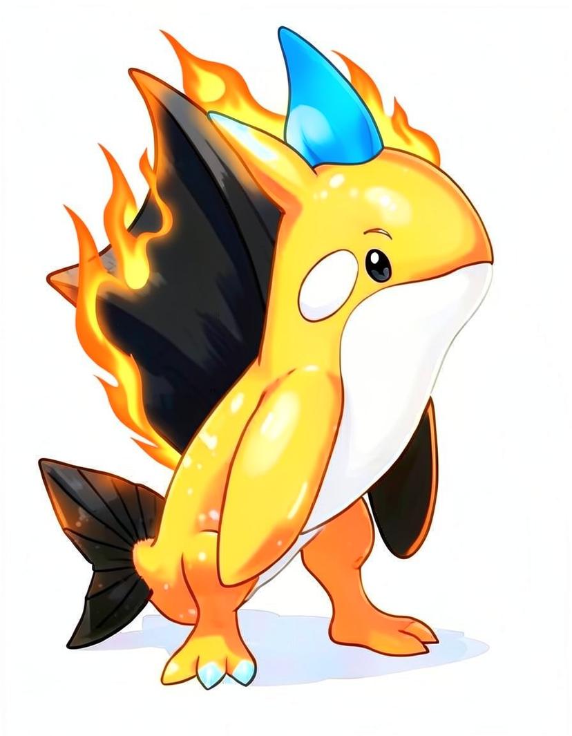 Torcawave, a Pokemon OC made on GenTube