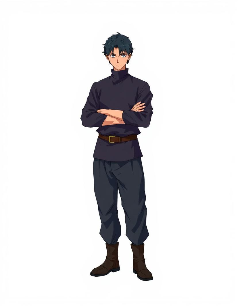 Abyssal Warden, a Jujutsu Kaisen OC made on GenTube