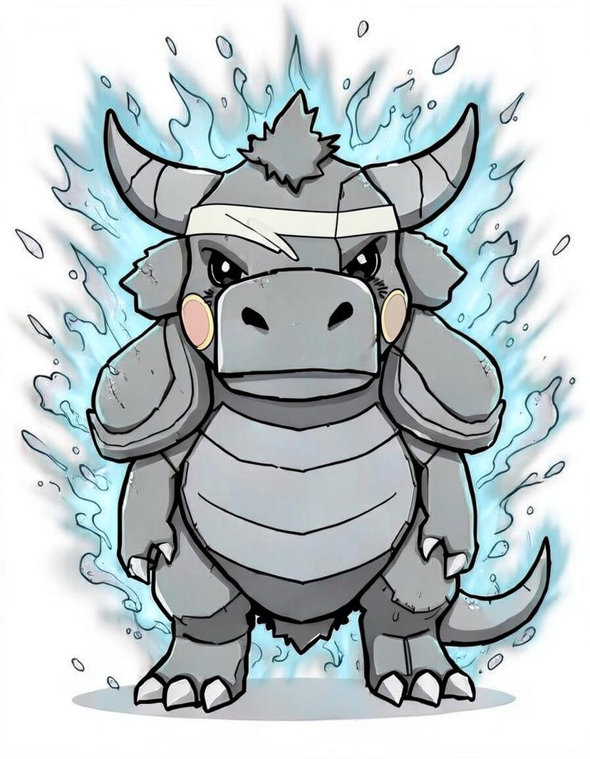 Stonewhim, a Pokemon OC made on GenTube