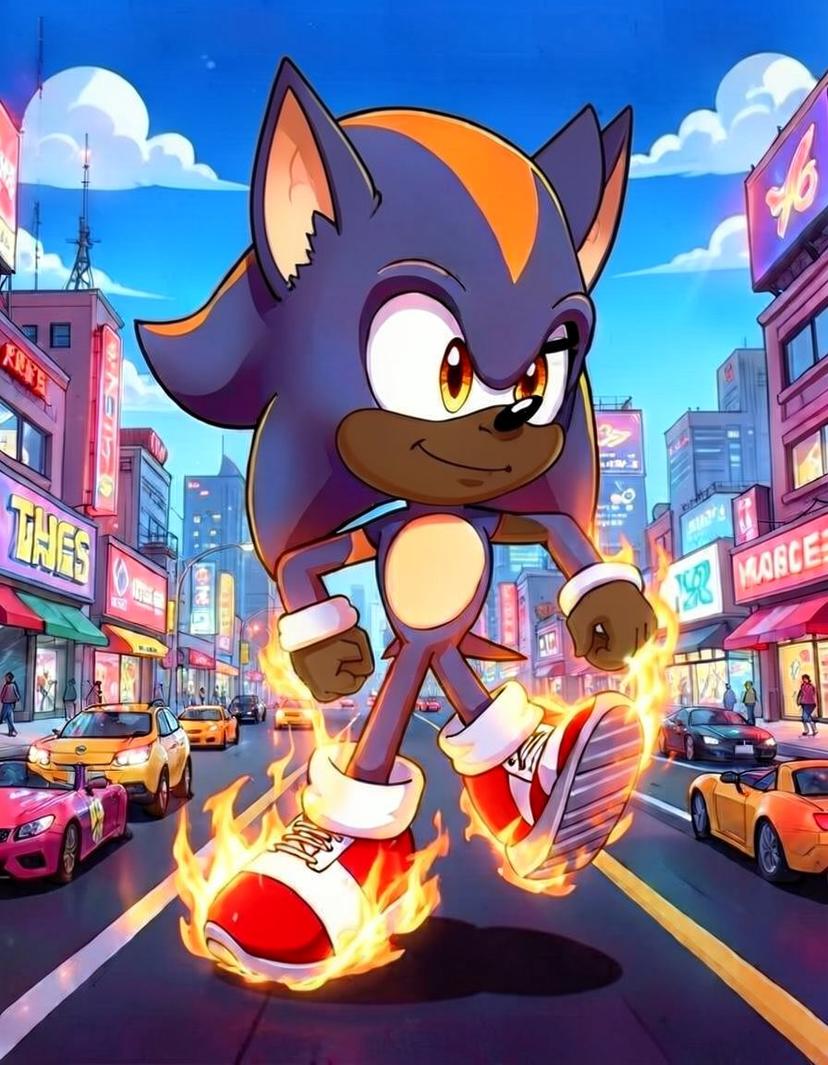 Farmacia, a Sonic OC made on GenTube