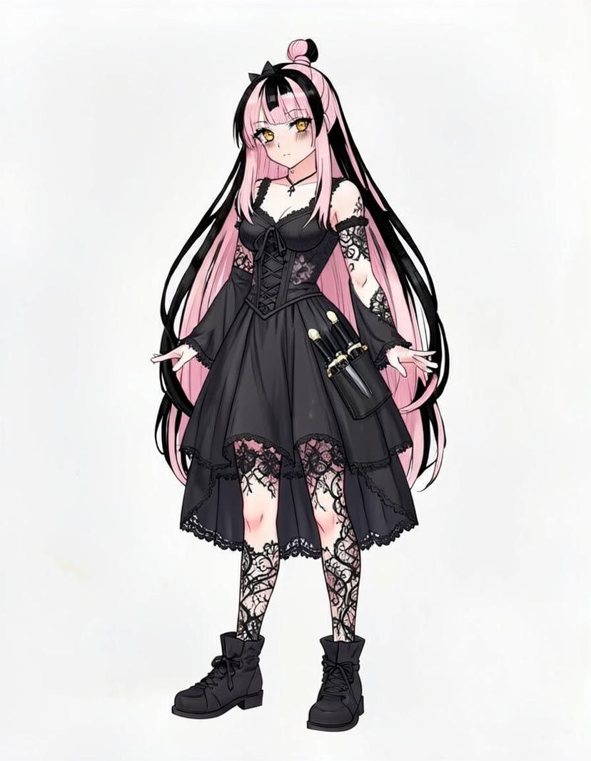 Owari, a Jujutsu Kaisen OC made on GenTube
