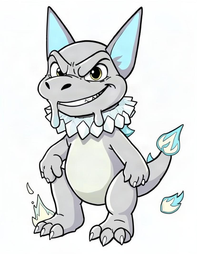 Charfryze, a Pokemon OC made on GenTube