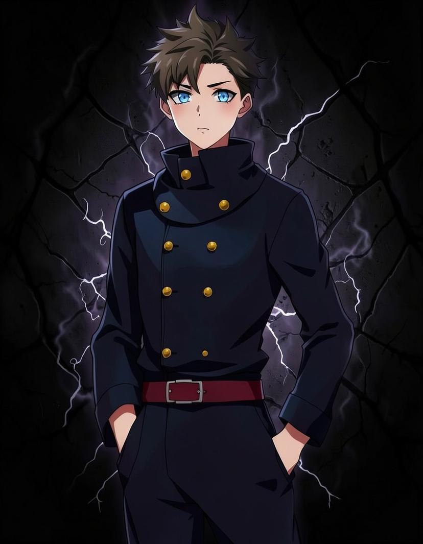 Farsi, a Jujutsu Kaisen OC made on GenTube