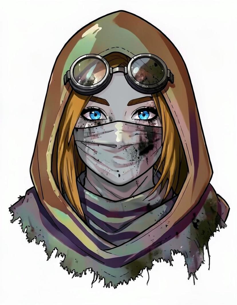 Sash, a Arcane OC made on GenTube