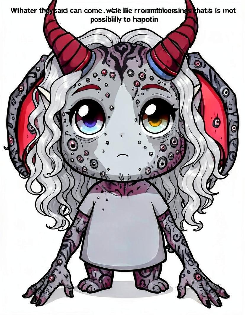 Shade Whisper, a Chainsaw Man OC made on GenTube