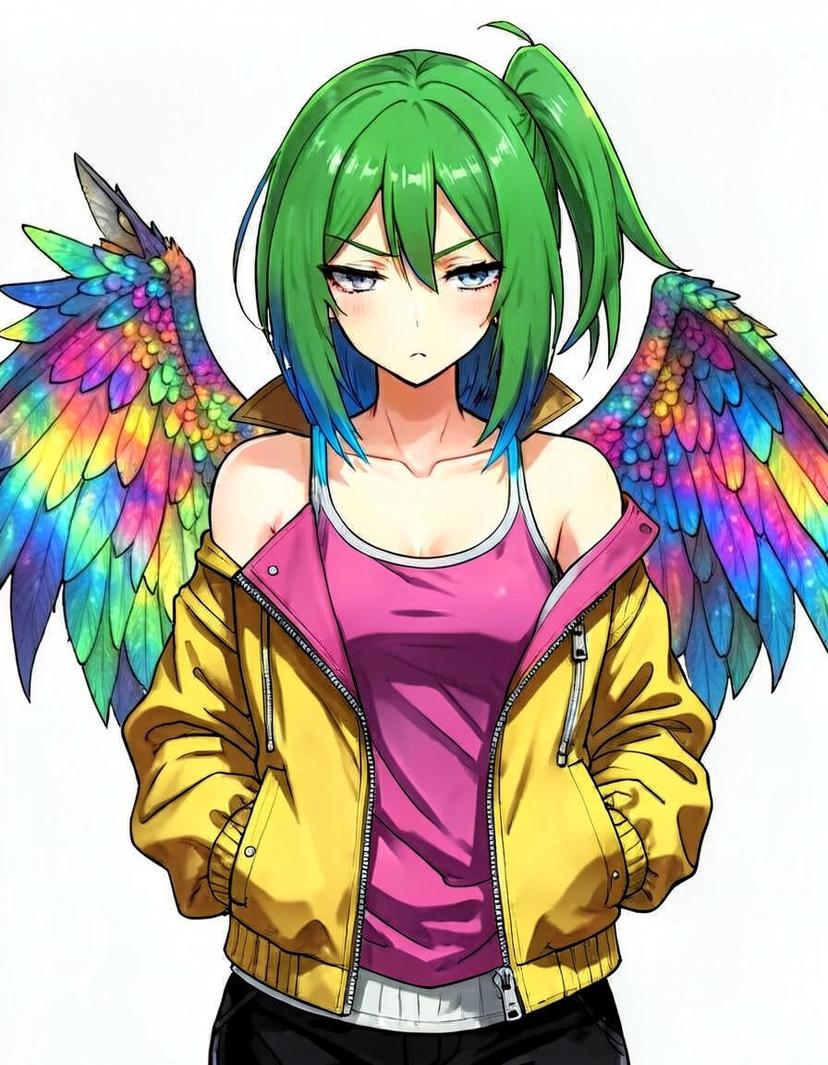 Glory, a Wings of Fire OC made on GenTube