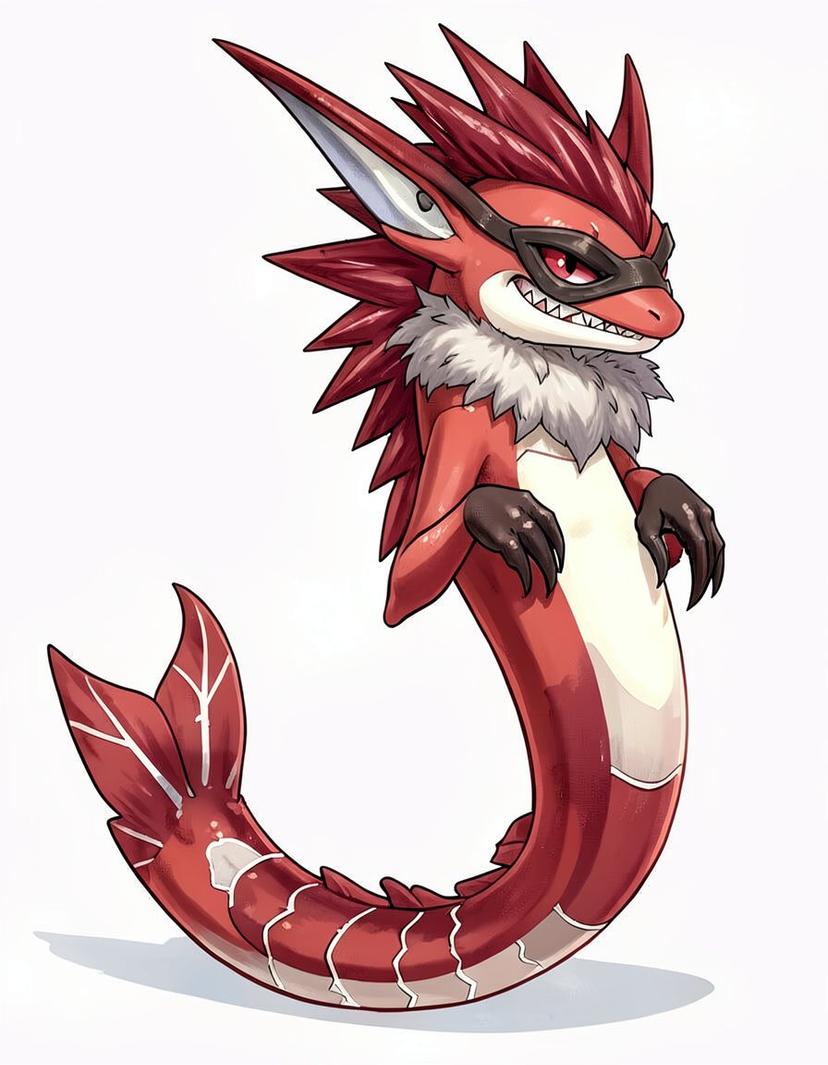 Aquahiss, a Pokemon OC made on GenTube