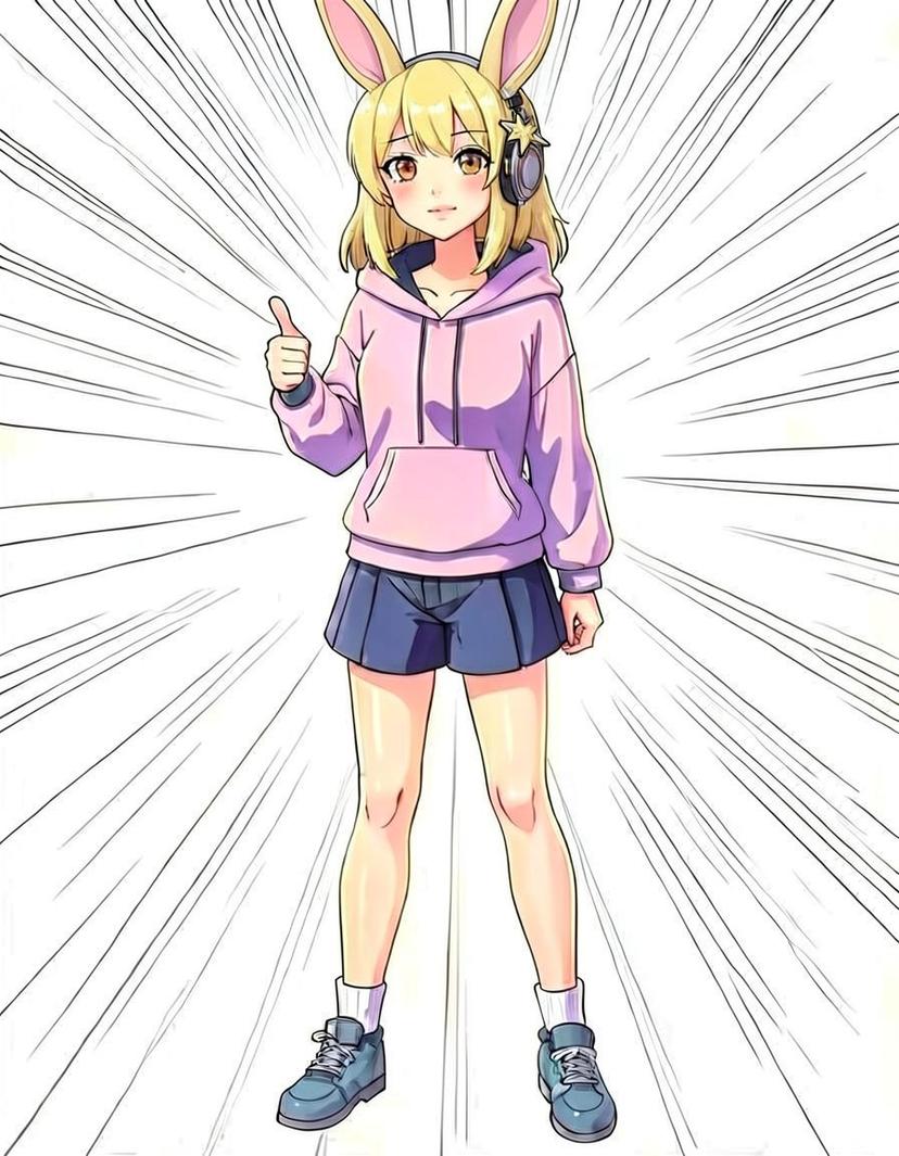 Starbunny, a Vocaloid OC made on GenTube