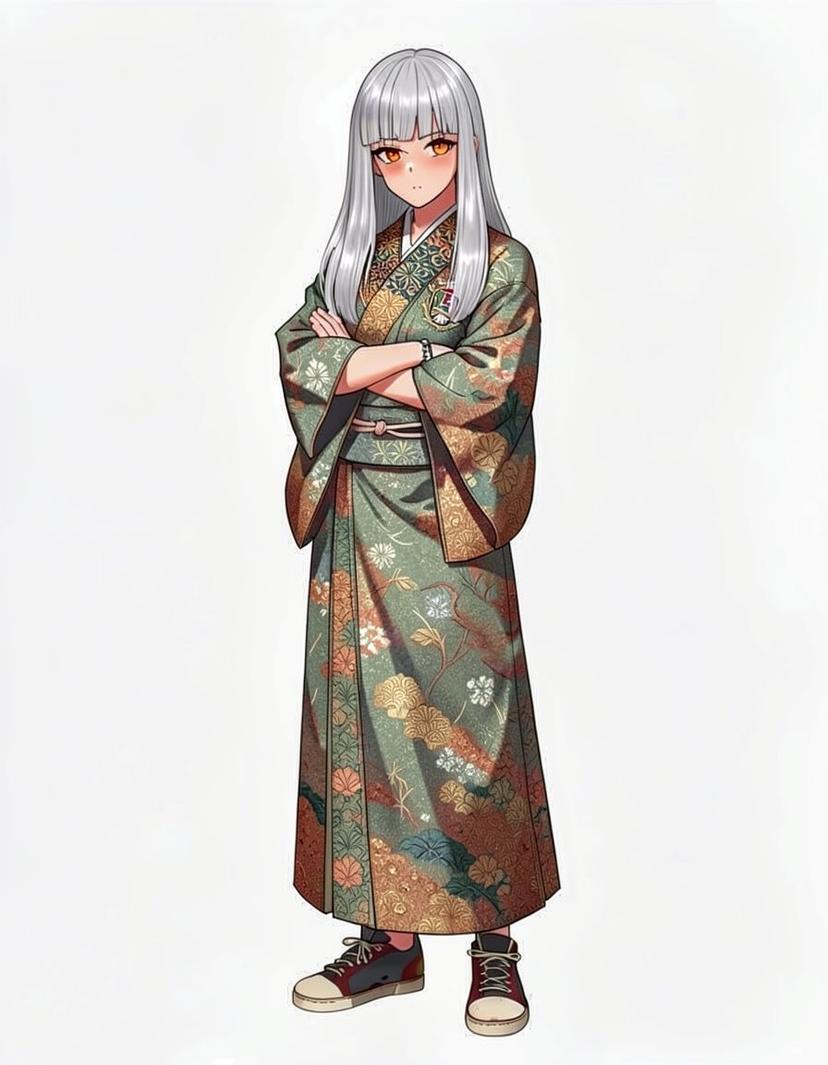 Rin Shiraishi, a Jujutsu Kaisen OC made on GenTube