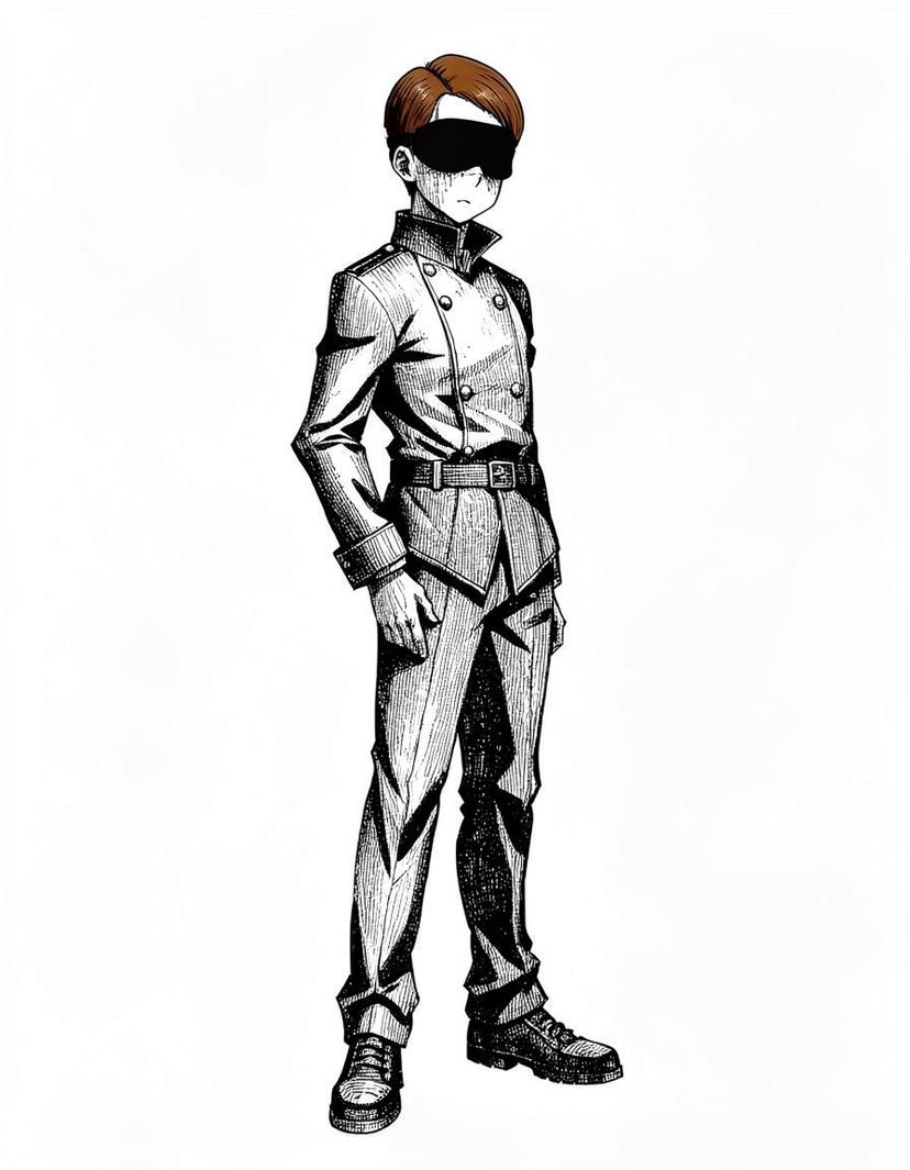 Gio Marinodori, a Jujutsu Kaisen OC made on GenTube