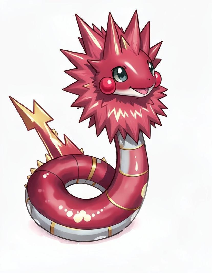 Staticoil, a Pokemon OC made on GenTube
