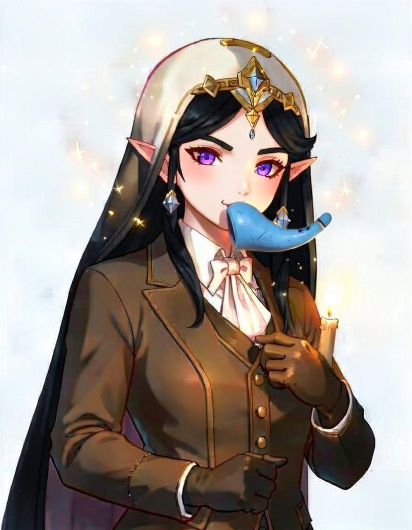 Luminara Veyra, a Zelda OC made on GenTube