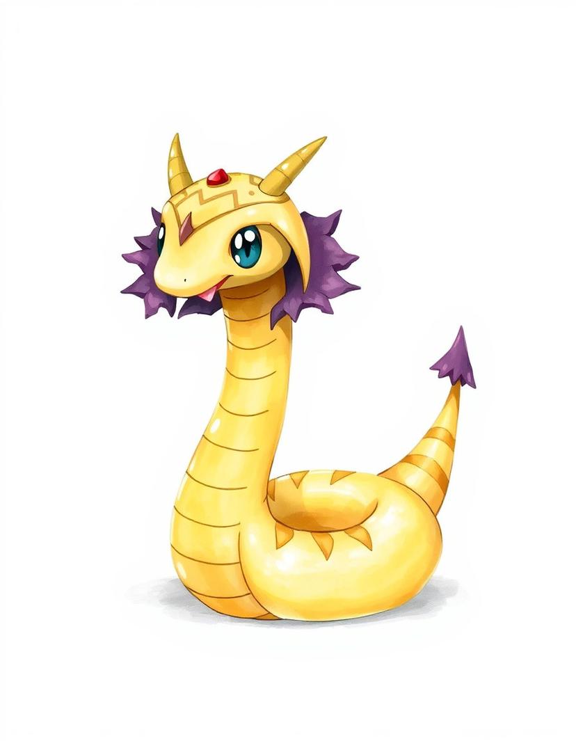 Hauntserp, a Pokemon OC made on GenTube