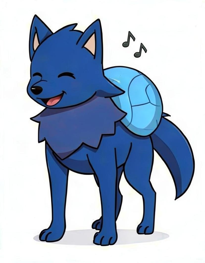 Surflupe, a Pokemon OC made on GenTube
