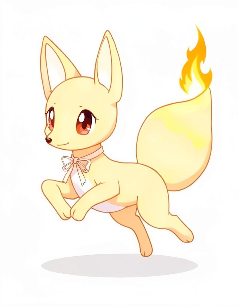 Emberfen, a Pokemon OC made on GenTube