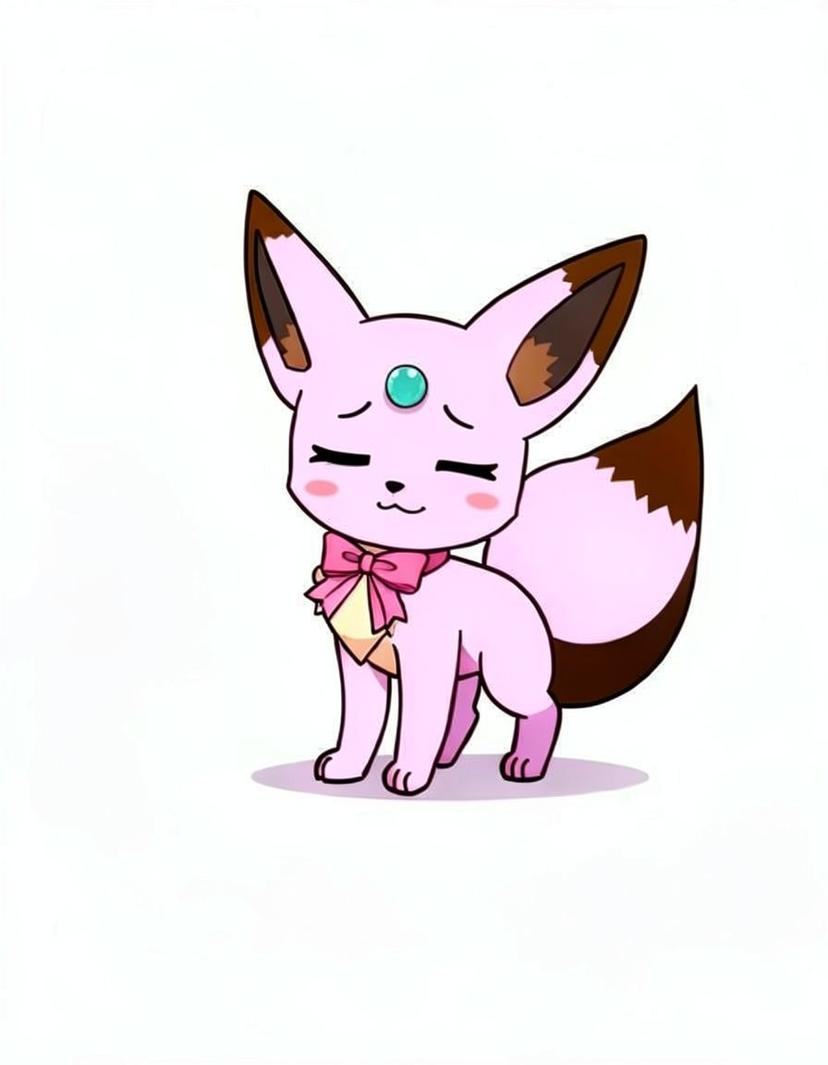 Glimmerfox, a Pokemon OC made on GenTube