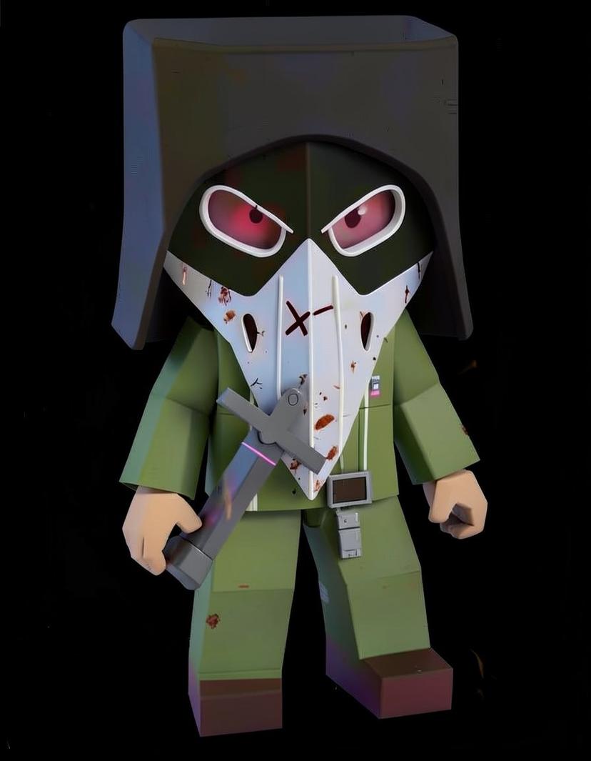 Blazex, a Forsaken OC made on GenTube