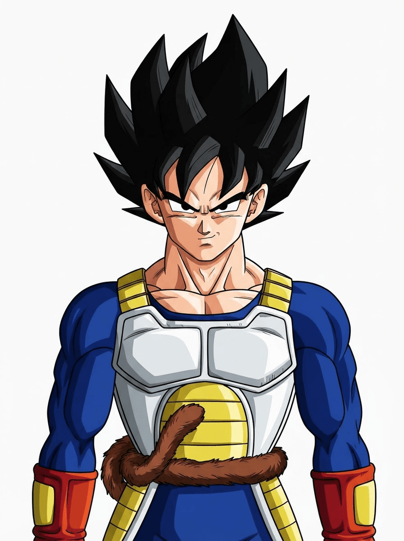 Dad, a Dragon Ball OC made on GenTube