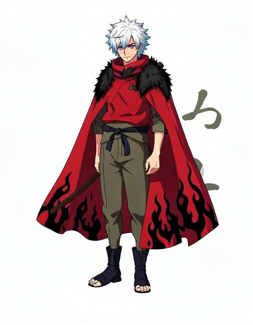 faruto, a Naruto OC made on GenTube