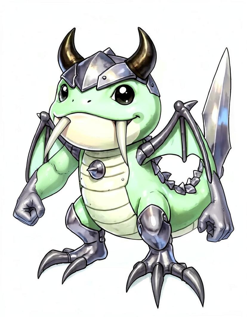 Dracohop, a Pokemon OC made on GenTube
