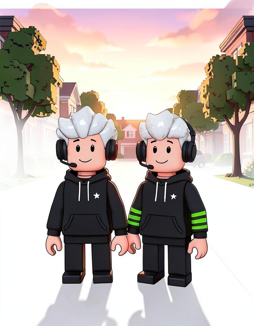 NeonQuill, a Roblox OC made on GenTube