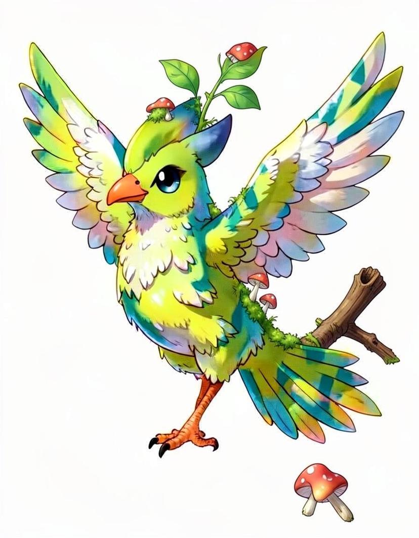 Galeix, a Pokemon OC made on GenTube