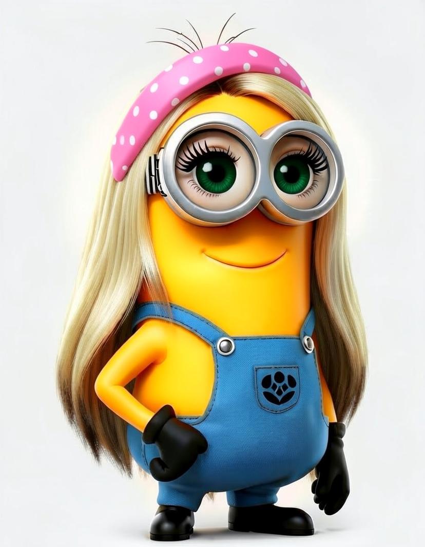 Miss Cal, a Minion OC made on GenTube