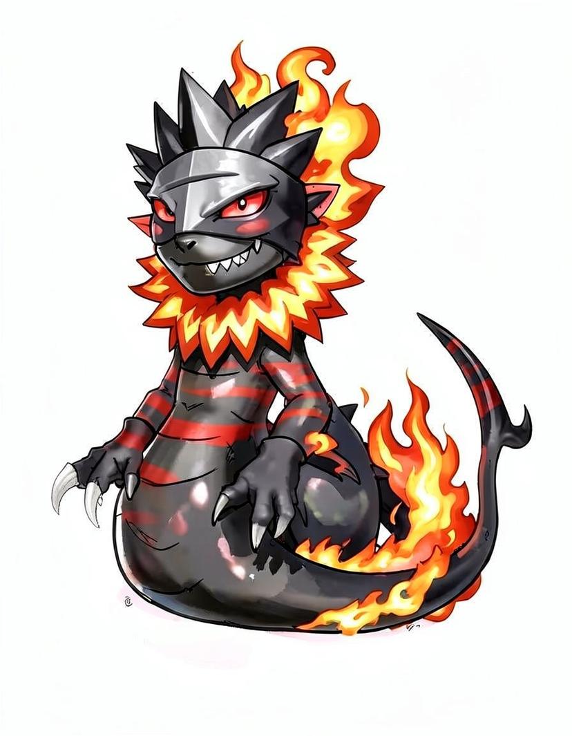 Murkviper, a Pokemon OC made on GenTube