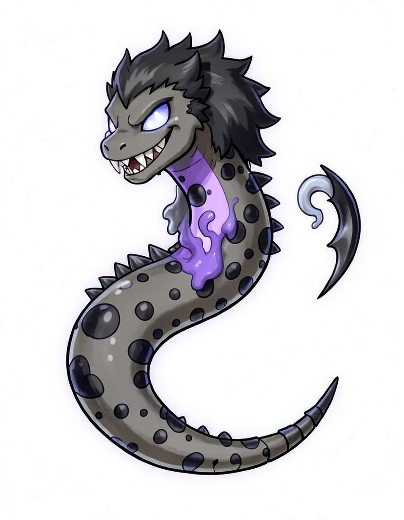 Phantcoil, a Pokemon OC made on GenTube