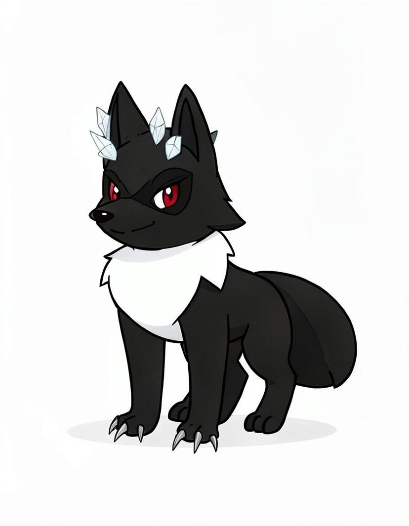 Rimewolf, a Pokemon OC made on GenTube
