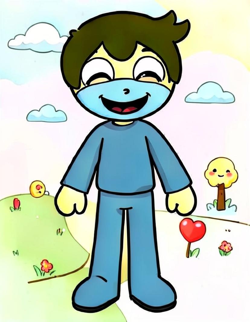 Secret Kept, a Dandys World OC made on GenTube