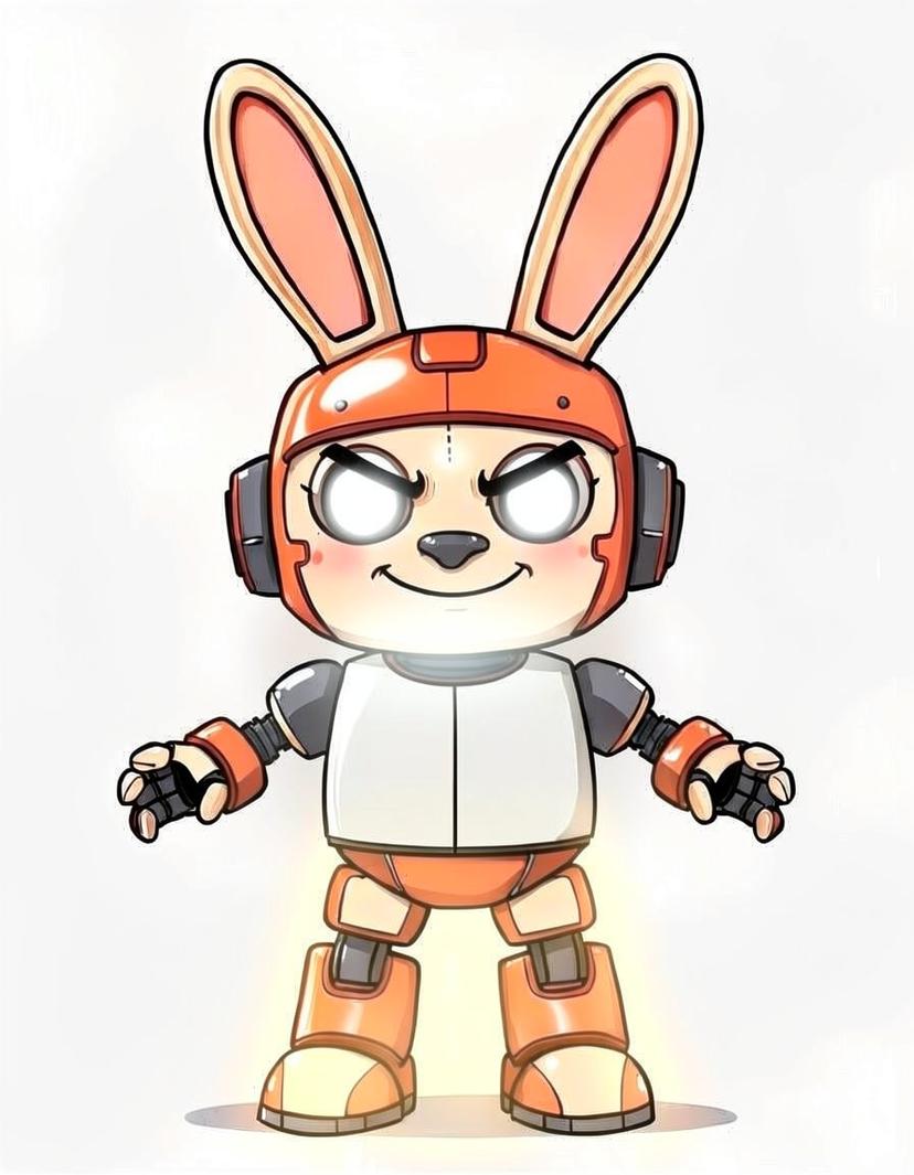 BunnyBolt, a FNAF OC made on GenTube