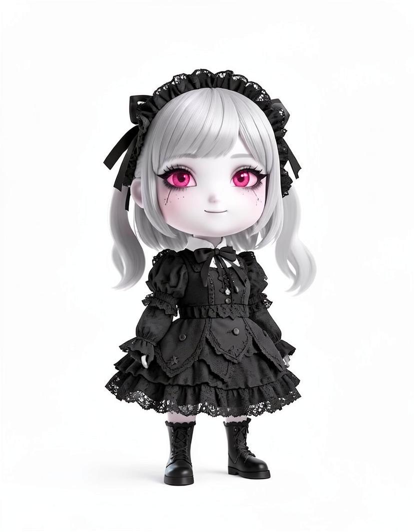 Nyx, a Murder Drones OC made on GenTube
