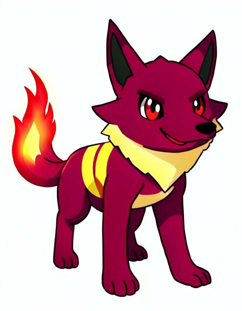 Cinderfang, a Pokemon OC made on GenTube