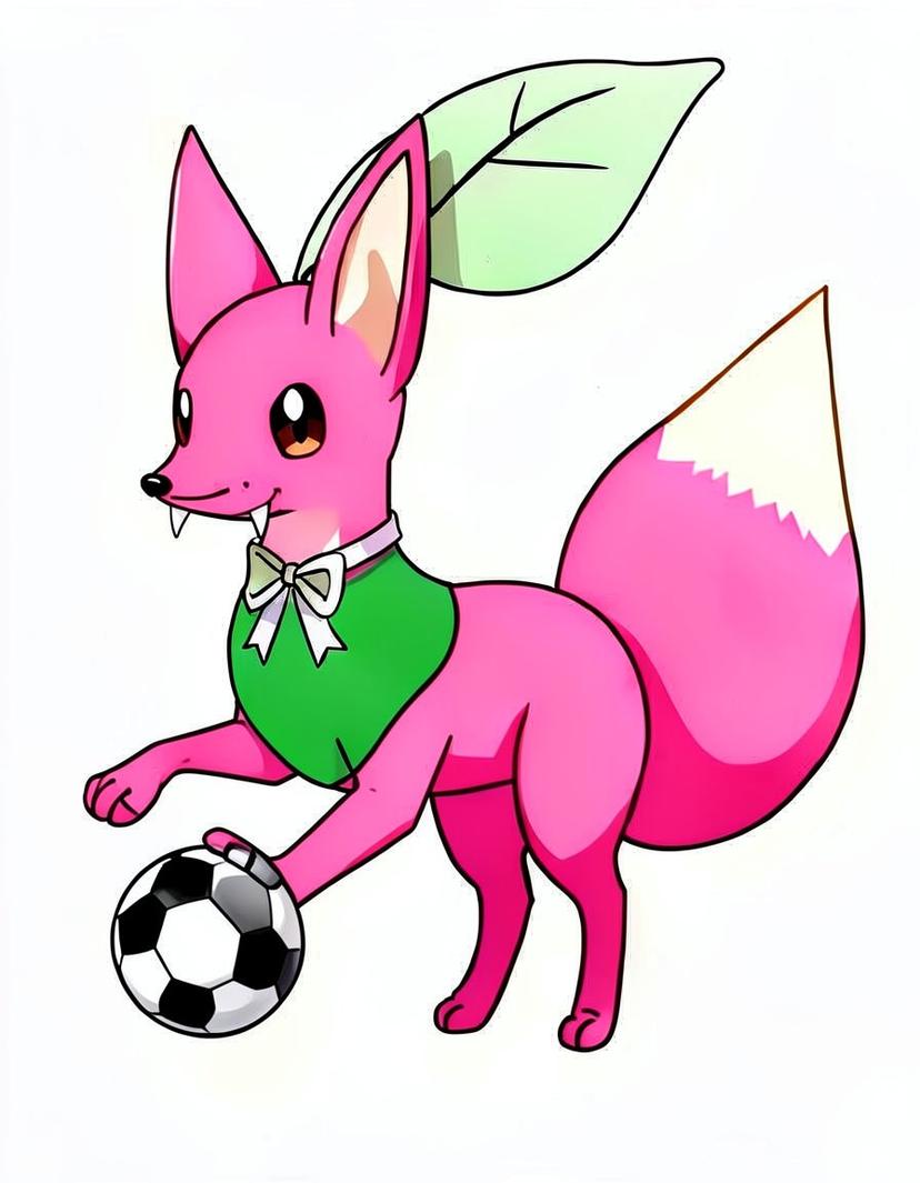 Sproutvix, a Pokemon OC made on GenTube