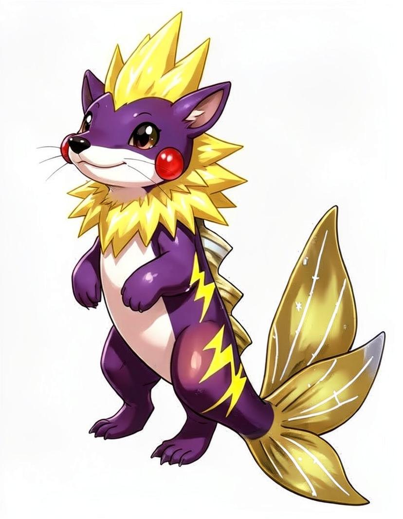 Tailz, a Pokemon OC made on GenTube